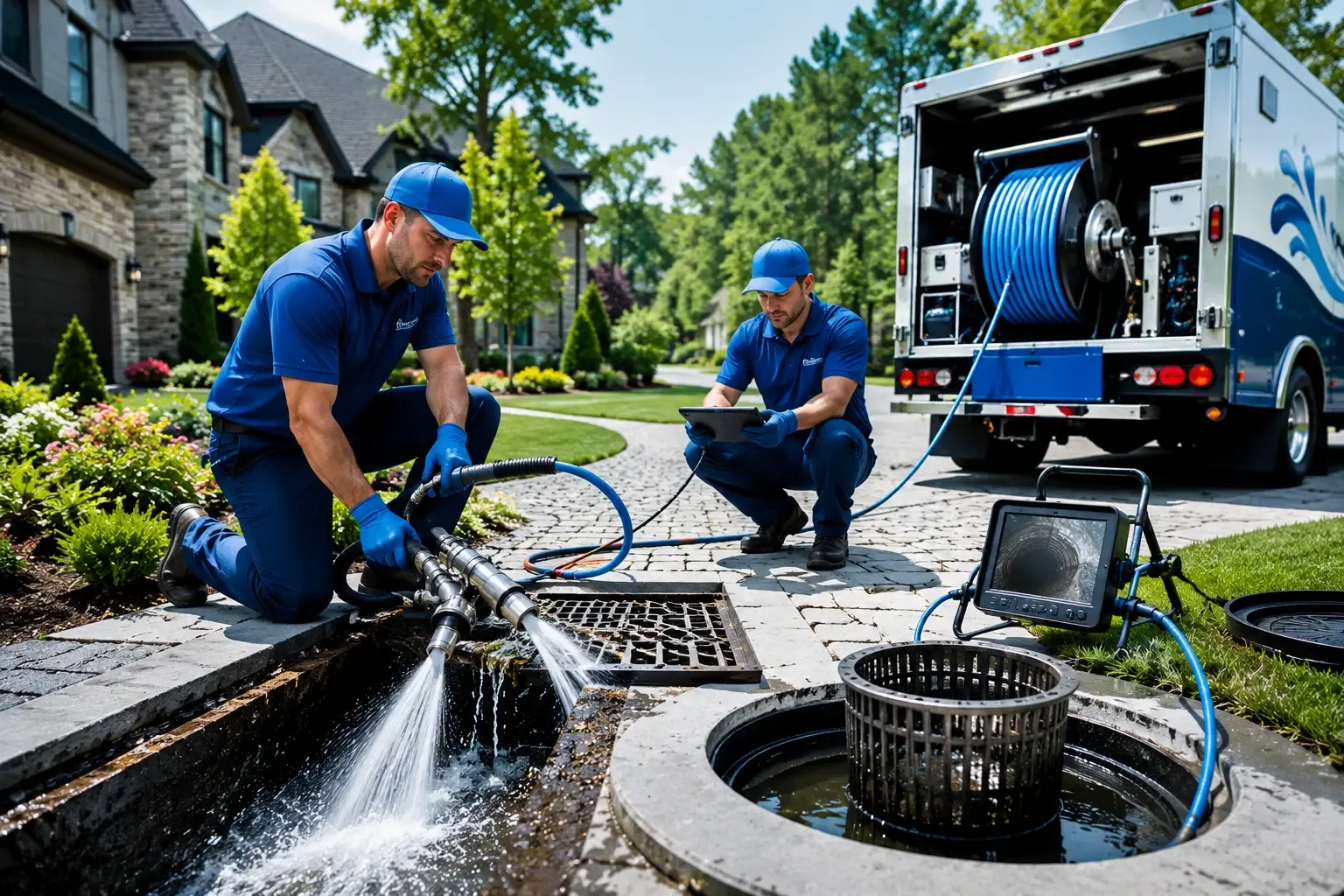 Local outdoor drain cleaning professionals in East Hartford, CT